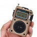 Ραδιόφωνο παγκoσμίου λήψεως HanRongDa - HRD-701με Bluetooth. Διαθέτει δυνατό woofer και MP3 TF card.