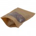 Σακουλάκια Doy-Pack Kraft με παράθυρο 452-10