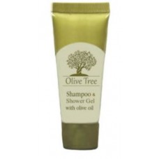 Σαμπουαν & Αφρόλουτρο ελαιόλαδου, 2 σε 1, σε σωληνάριο 30ml - Olive Tree AM-117B
