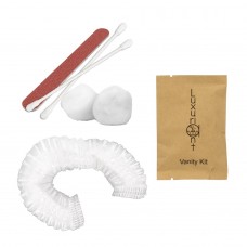 Σετ Ομορφιάς σε συσκευασία Kraft (2 μπαλίτσες βαμβάκι, 2 μπατονέτες, 1 λίμα & 1 σκουφάκι) VF Luxuriant LX-100038 σετ 500 τεμαχίων Σετ Ομορφιάς σε συσκευασία Kraft (2 μπαλίτσες βαμβάκι, 2 μπατονέτες, 1 λίμα & 1 σκουφάκι) VF Luxuriant LX-100038 σετ 500 τεμαχίων