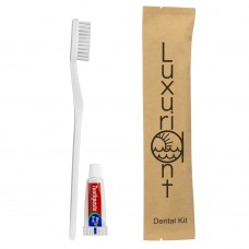 Οδοντόβουρτσα/Οδοντόκρεμα 3gr σε συσκευασία Kraft, VF Luxuriant LX.100039 σετ 500 τεμαχίων Οδοντόβουρτσα/Οδοντόκρεμα 3gr σε συσκευασία Kraft, VF Luxuriant LX.100039 σετ 500 τεμαχίων
