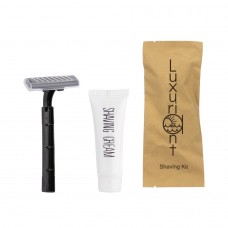 Σετ Ξυραφάκι/Αφρός 10gr σε συσκευασία Kraft, (το ξυραφάκι ειναι με διπλή λεπίδα), VF Luxuriant LX.100041 σετ 500 τεμαχίων Σετ Ξυραφάκι/Αφρός 10gr σε συσκευασία Kraft, (το ξυραφάκι ειναι με διπλή λεπίδα), VF Luxuriant LX.100041 σετ 500 τεμαχίων