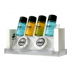 Βάση τοποθέτησης προϊόντων Amenities, πλαστική AM-305 σετ 10 τεμαχίων