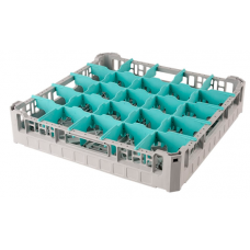 Τελάρο-Μπασκέτα Πλυντηρίου με 25 χωρίσματα 50x50x10cm, Plast Port BD-25/GREY