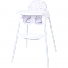 Παιδικό καρεκλάκι φαγητού πλαστικό, 45x54x90cm, με ζώνη & τραπεζάκι, FreeOn FO.33072