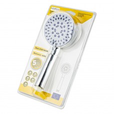 Τηλέφωνο μπάνιου INOX, 23cm, με 5 επιλογές ρίψης Ε-3981